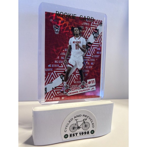 Dennis Parker Jr Red Foil Holo Rookie Card 2024 NC State Wolfpack North Carolina - Picture 1 of 2